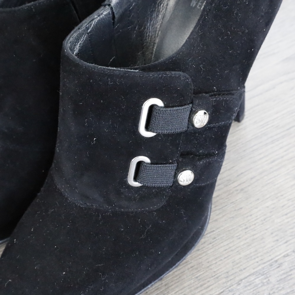 Stuart Weitzman Two Bucks Booties - Picture 4 of 6